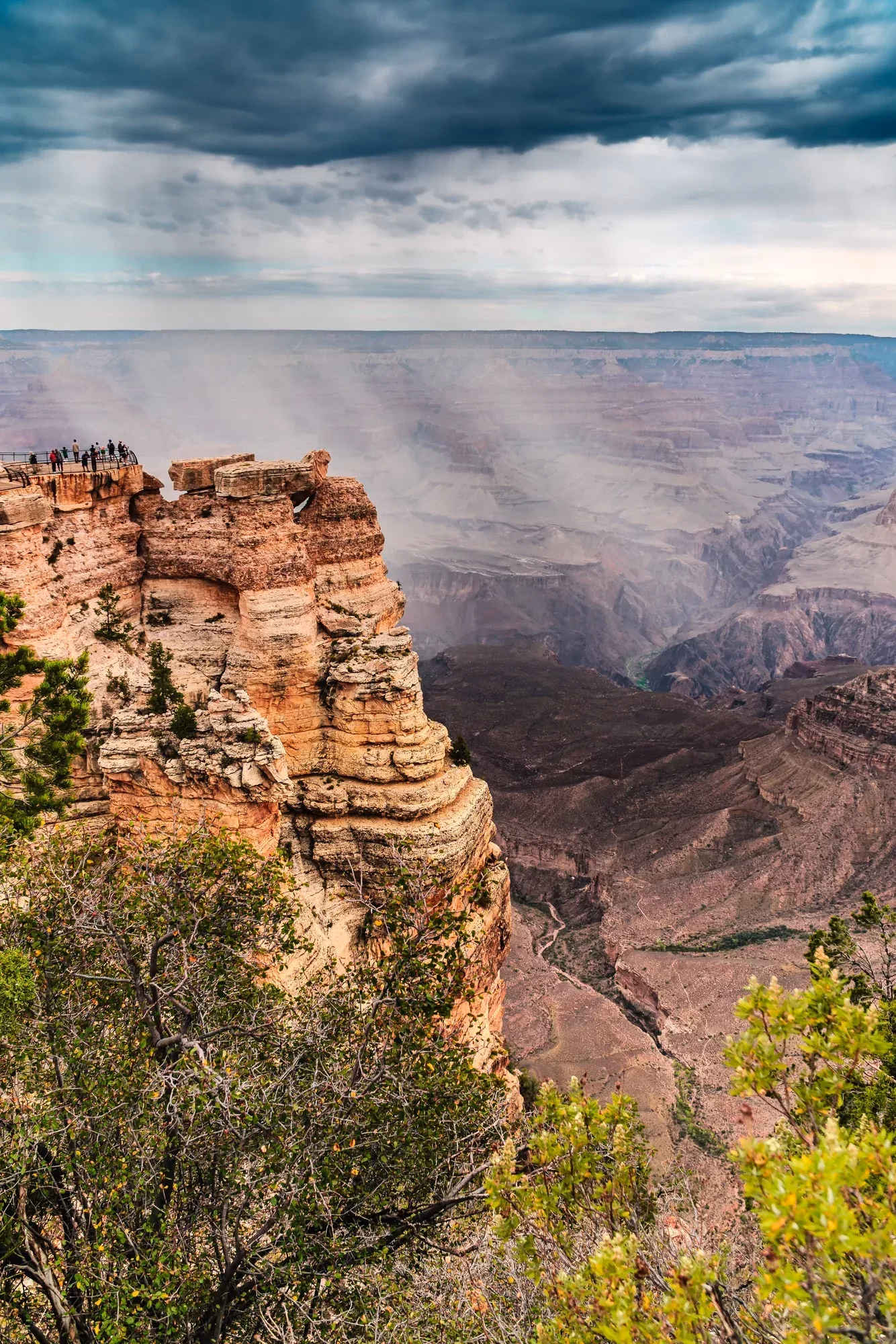 The Ancient Light Workshop - Grand Canyon NP Mather Point storm